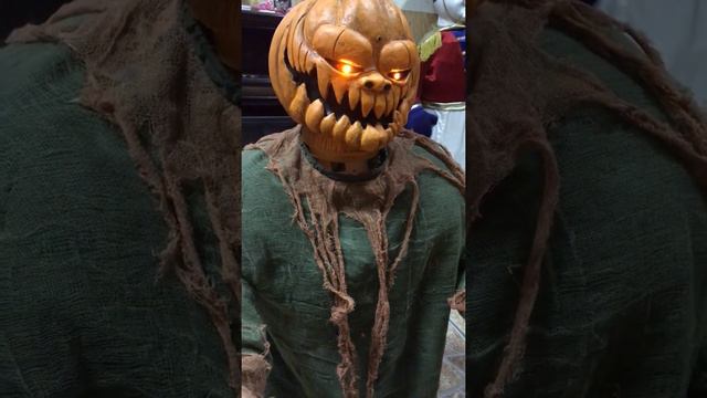 Spirit Halloween Jack-O-Lunger Animatronic Halloween Decoration 2014 смотреть онлайн
