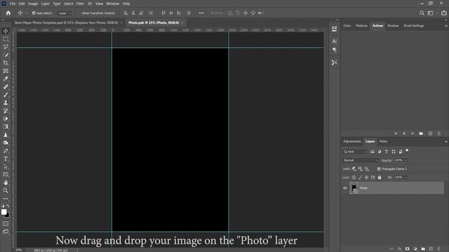 Burn Paper Photo Template | 25 Artistic Art Photoshop Templates Bundle | Artixty смотреть онлайн
