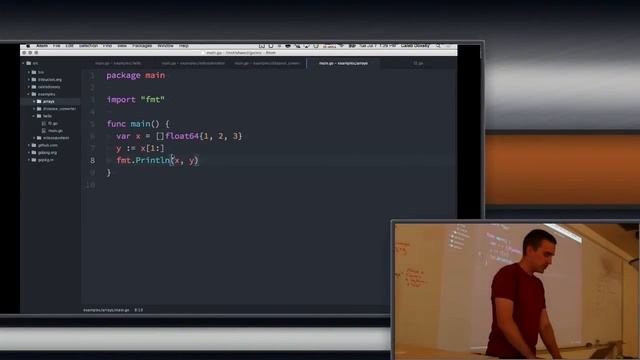 Golang Slice смотреть онлайн