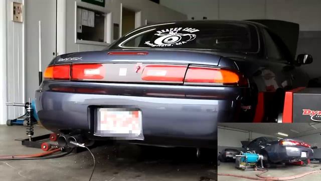 600 HP Nissan 240 SX S14 смотреть онлайн