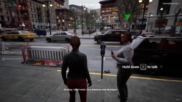 Unreal Engine 5.2 Matrix Demo Smart AI NPCs смотреть онлайн