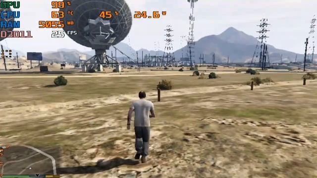 GTA 5 On i5 3470 Intel HD 2500 смотреть онлайн