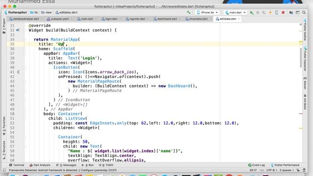 25 Flutter Edit Data Class user interface смотреть онлайн