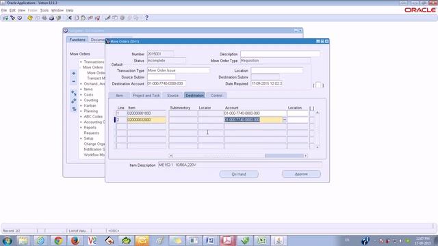 Oracle Inventory Part 20 (Move Order Part 1) смотреть онлайн
