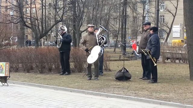 Сиреневый туман Ансамбль духовых 21 марта 2015 смотреть онлайн