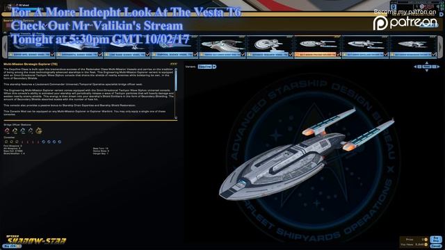 Star Trek Online-Starship Review- Federation Multi-mission Explorers Tier 6 Full Set смотреть онлайн