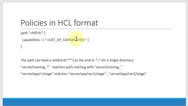 HashiCorp Vault Policy Introduction - Video 22 смотреть онлайн