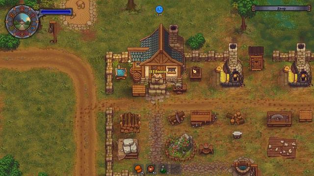Graveyard Keeper. Лягушки меняем на духи. Змей и некрономикон. Бражка в подвале. #22. смотреть онлайн