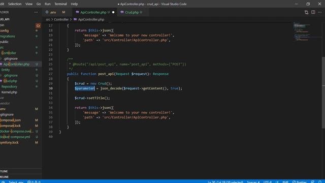 Symfony 5 CRUD REST API without using Rest Bundle смотреть онлайн
