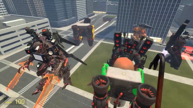 EVOLUTION OF NEW UPGRADED TITAN TV MAN!/SPEAKERMAN AND CAMERAMAN! - Skibidi Toilet In Garry's Mod смотреть онлайн