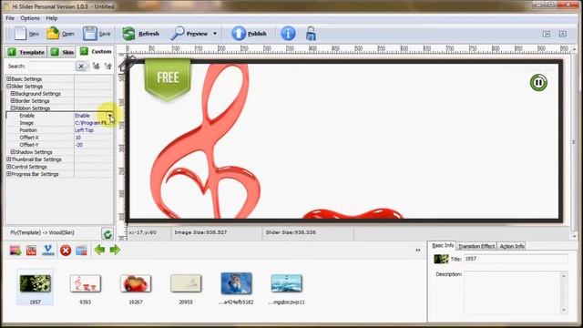 Hi Slider customize ribbon on wordpress jquery slider quickly смотреть онлайн