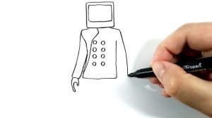 Skibidi Toilet, Draw a TV Man