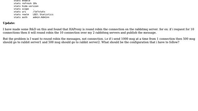 Configure HAProxy for rabbitmq (2 Solutions!!) смотреть онлайн