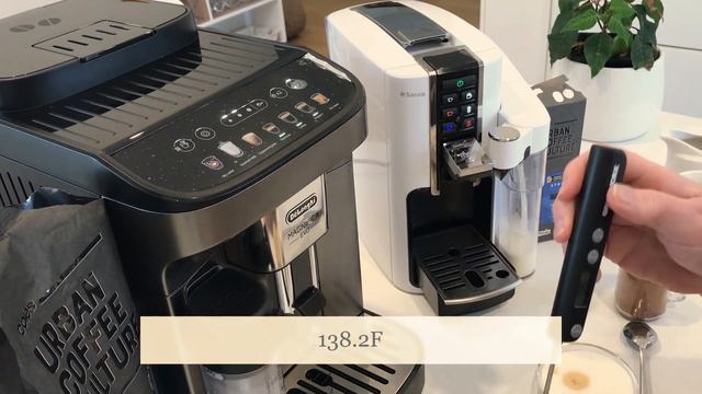 De'Longhi Magnifica Evo vs Saeco Caffitaly machine. смотреть онлайн