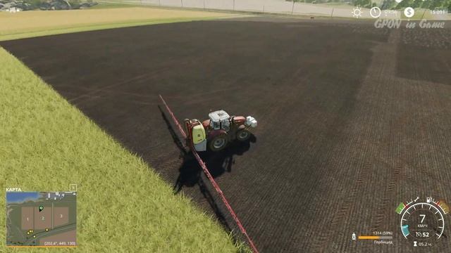 04 Как избавится от Сорняка! Обработка Гербицидами! | FARMING SIMULATOR 19 Ферма | смотреть онлайн