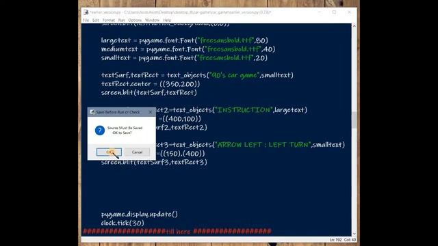 Making Instruction Page in pygame (Part-15 ) смотреть онлайн