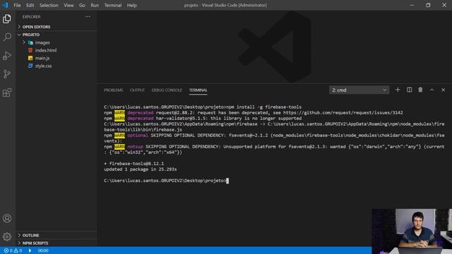 Como fazer deploy usando FireBase смотреть онлайн