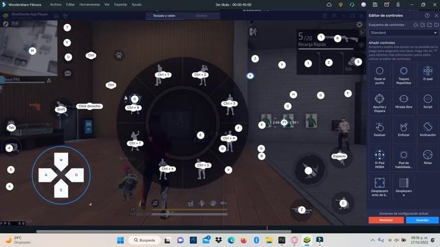 como configurar macro emotes Bluestacks 5 laptop смотреть онлайн