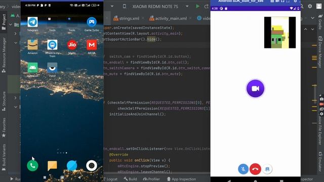 ||Demo || Video calling App || Agora sdk || Java || смотреть онлайн