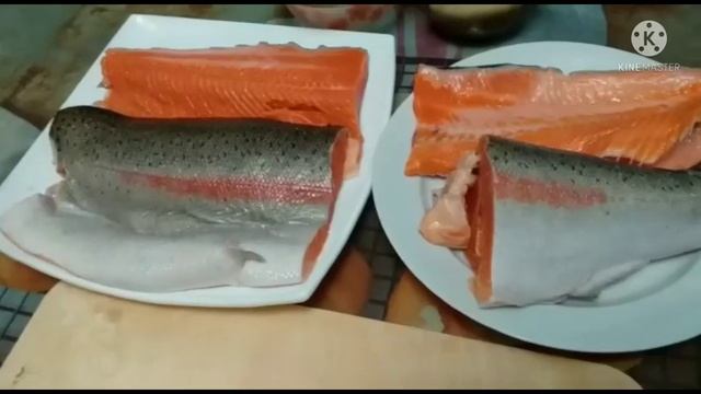 Как засолить красную рыбу смотреть онлайн