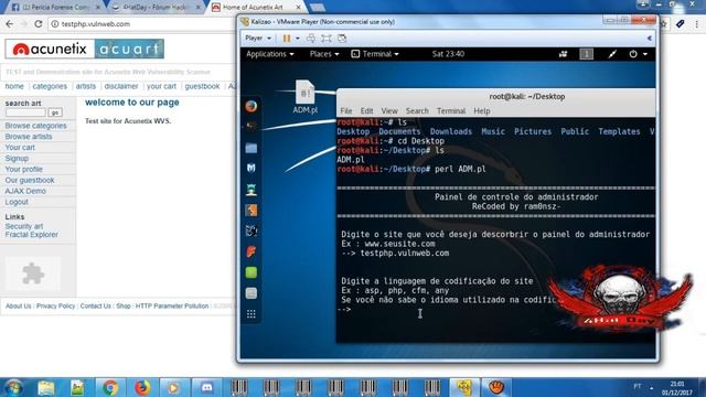 Achando Administração de Site com Script em Perl смотреть онлайн