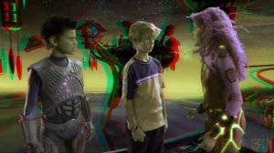 Приключения Шаркбоя и Лавы - Отрывок [2005]. 3D Анаглиф