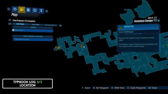 Borderlands 3 All Typhoon Logs And Typhoon Dead Drop Locations Voracious Canopy смотреть онлайн