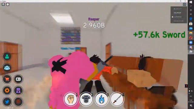 Roblox Anime Fighting simulator показываю навыки смотреть онлайн