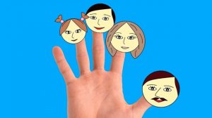 Пальчики семья - развивающая песенка для детей.