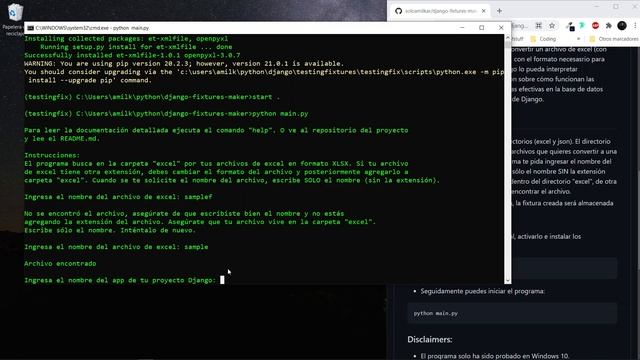 Django Fixture Maker - Walkthrough смотреть онлайн