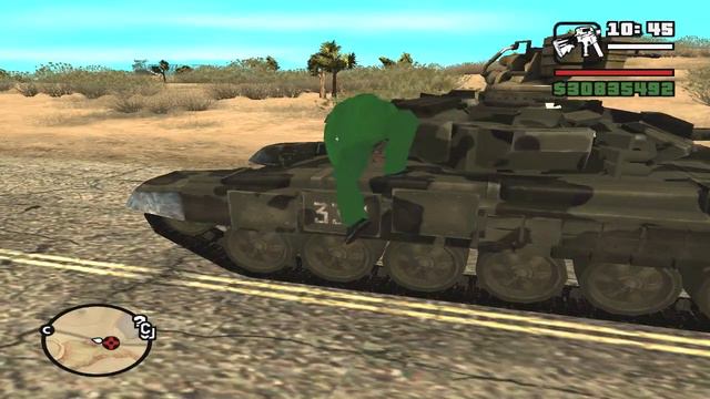 Обзор модов GTA San Andreas #323 - T-90 + TankMod смотреть онлайн