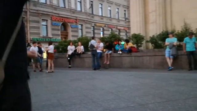 СПБ Ул Музыканты Песни о любви гр Давай ещё