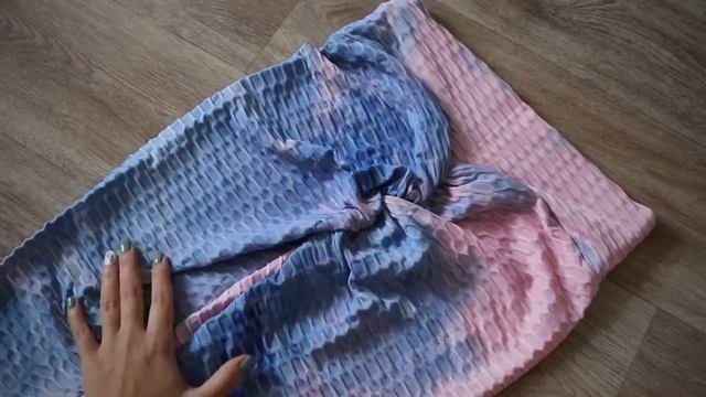 Леггинсы с эффектом пушап с Aliexpress. Распаковка смотреть онлайн