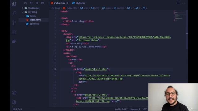 Creating a Blog with HTML, CSS and Tailwind CSS смотреть онлайн