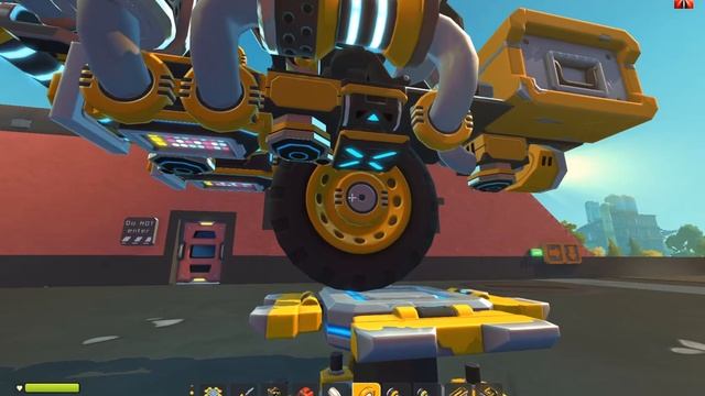 Scrap Mechanic Survival | HowToBuild - Exploration Monowheel Bike - Tutorial