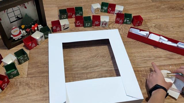 Create a paper Advent calendar. смотреть онлайн