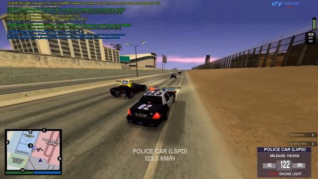 ТИПИЧНЫЕ ПОЛИЦЕЙСКИЕ БУДНИ на DIAMOND RP RUBY | GTA SAMP смотреть онлайн