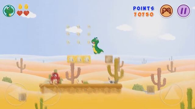 LITTLE DINO ADVENTURE (Game Walkthrough) смотреть онлайн