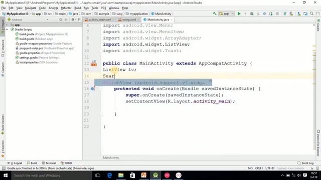 SearchView Tutorial in Android,#68 смотреть онлайн