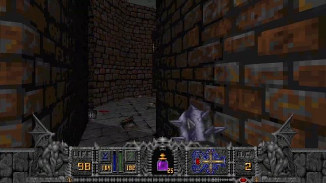 Hexen: Deathkings of the Dark Citadel (Cleric, Pope Difficulty) Walkthrough (Part 10: Treasury) смотреть онлайн