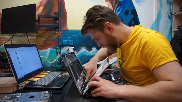 ПОШЕЛ ДЫМ ИЗ НОУТБУКА у клиента?? + нужны Ваши мысли! по важному поводу?))) ? смотреть онлайн