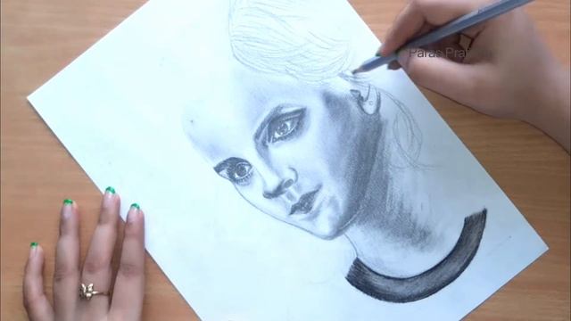 Emma Watson Pencil Drawing | Hermione Granger Sketch | Harry Potter Actress Pencil Drawing/Sketch. смотреть онлайн