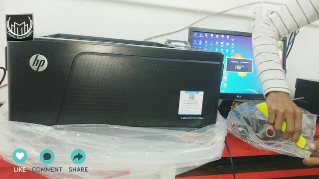 HP Laser Jet Pro M706n | Unboxing | Setup | How to Installing | Print Test | Creator Manik Uddin смотреть онлайн