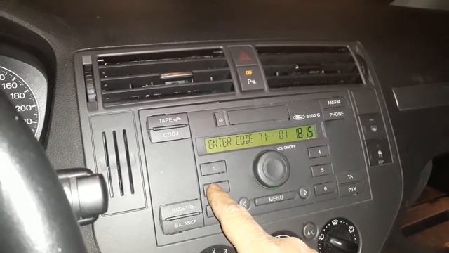 Ford C-max.radio Code setup كيف يتم تفعيل قفل الراديو смотреть онлайн