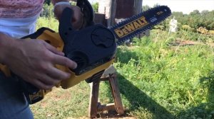 Dewalt dccs620 цепная аккумуляторная пила 20 volt