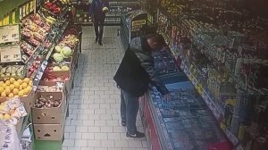 Вор в магазине Пятёрочка
