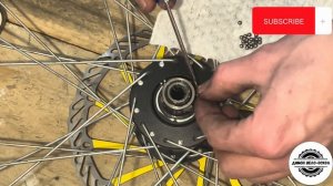 Обслуживание задней втулки велосипеда