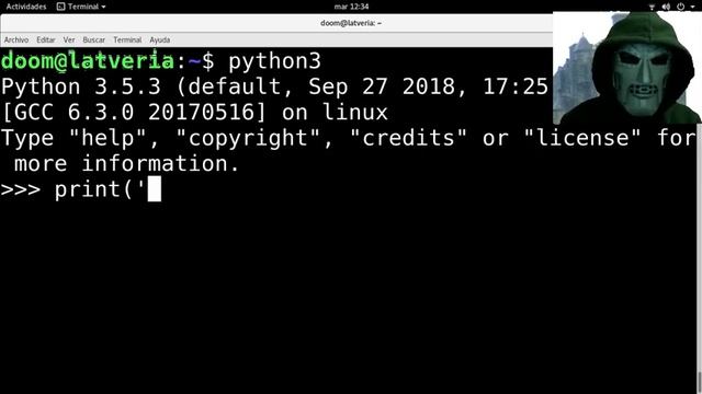 Doom presenta: Python desde cero #1 - Consola смотреть онлайн