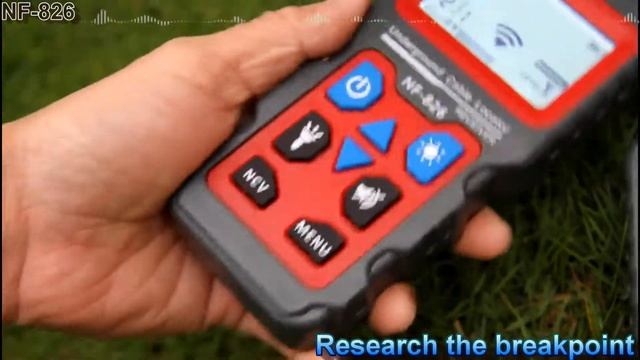 NOYAFA Undergroud 0~400V Wire Detectot Cable Tracker With NCV Detector NF-826 смотреть онлайн