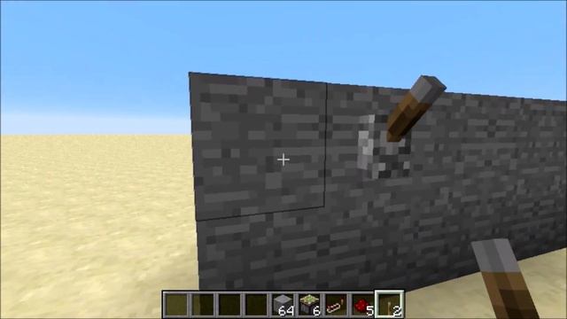 Minecraft Simple 2x1 Redstone Door Tutorial смотреть онлайн